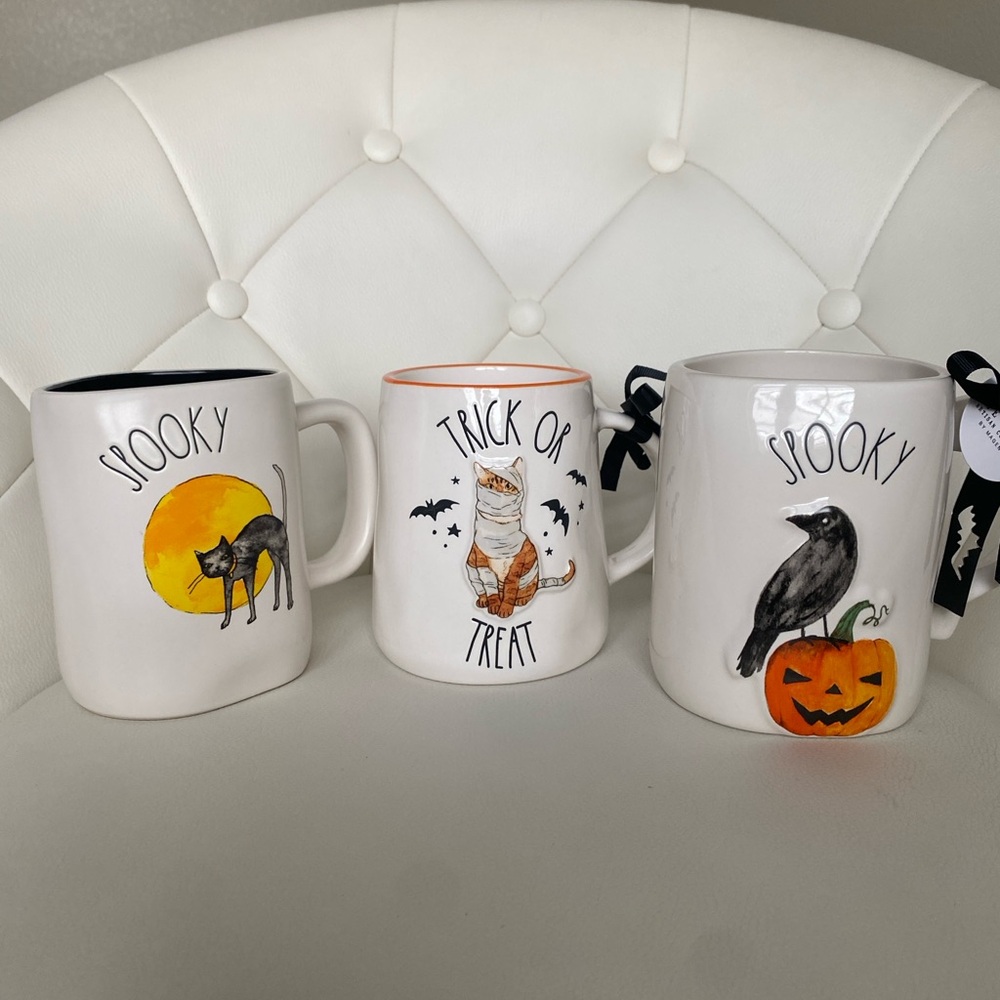 Rae Dunn Halloween set of 3